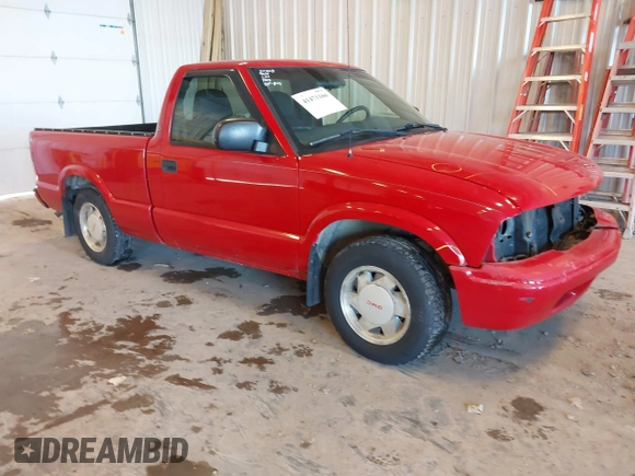 2003 GMC Sonoma SLS with VIN 1GTCS14X838120039, listed as a IAAI auction lot 41471166 with 114,099 mi miles. Bid and sale history available at carsss.com. Image 1.