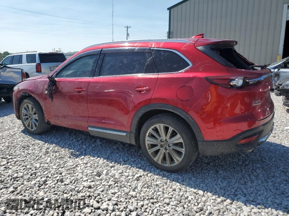 2021 Mazda CX-9 Signature with VIN JM3TCBEY6M0508470, listed as a Copart auction lot 58946505 with 36,130 mi miles and Salvage title. Bid and sale history available at DreamBid. Image 2.