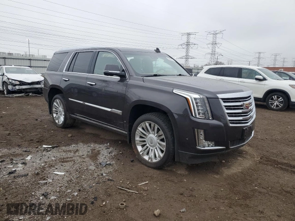 2017 Cadillac Escalade Platinum z VIN 1GYS4DKJ5HR186324, wystawiony jako Copart lot #53880955 z przebiegiem 97 166 mil mil oraz Szkoda całkowita • Salvage title. Historia ofert i sprzedaży dostępna na DreamBid. Obrazek 4.