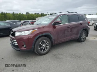 2018 Toyota Highlander SE with VIN 5TDJZRFH0JS857493, listed as a Copart auction lot 57224495 with 111,862 mi miles and Salvage title. Bid and sale history available at DreamBid. Image 1.