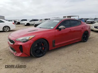 2018 Kia Stinger GT2 with VIN KNAE55LC6J6036040, listed as a Copart auction lot 46543365 with 62,708 mi miles and Clean Title. Bid and sale history available at carsss.com. Image 1.