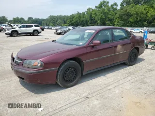 2004 Chevrolet Impala with VIN 2G1WF52E749123135, listed as a Copart auction lot 65401265 with 202,136 mi miles and Salvage title. Bid and sale history available at DreamBid. Image 1.