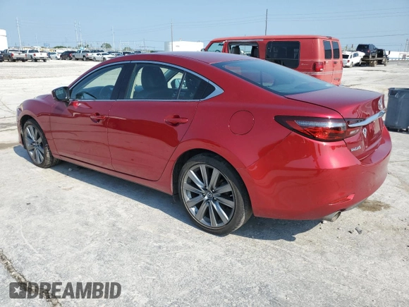 2019 Mazda 6 Touring with VIN JM1GL1VM3K1502814, listed as a Copart auction lot 77612154 with 61,223 mi miles and Salvage Title. Bid and sale history available at carsss.com. Image 2.