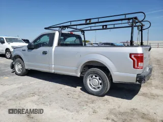 2016 Ford F-150 XL with VIN 1FTMF1C86GKD33700, listed as a Copart auction lot 48743235 with 104,561 mi miles and Salvage title. Bid and sale history available at DreamBid. Image 2.