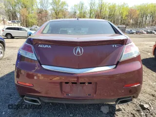 2012 Acura TL Tech Auto with VIN 19UUA8F50CA022807, listed as a Copart auction lot 51890945 with 186,107 mi miles and Salvage Title. Bid and sale history available at carsss.com. Image 6.