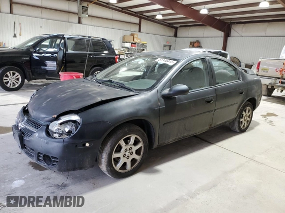 2004 Dodge Neon SXT with VIN 1B3ES56CX4D596703, listed as a Copart auction lot 51340445 with 184,207 mi miles and Salvage Title. Bid and sale history available at carsss.com. Image 1.