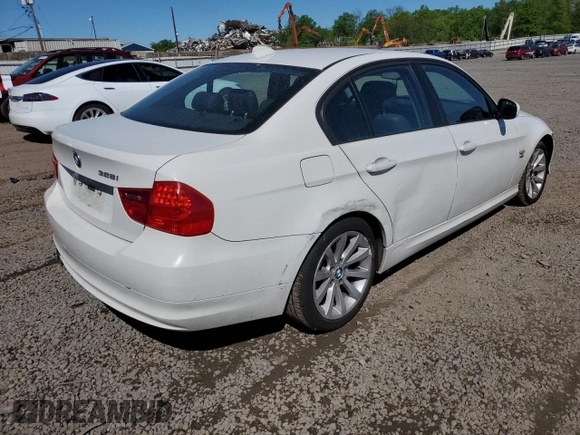 2011 BMW 3 Series 328i xDrive with VIN WBAPK5C50BA657839, listed as a Copart auction lot 56002195 with 109,883 mi miles and Clean title. Bid and sale history available at DreamBid. Image 3.