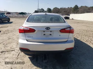 2015 Kia Forte LX with VIN KNAFK4A61F5337736, listed as a Copart auction lot 47849025 with 105,705 mi miles and Clean Title. Bid and sale history available at carsss.com. Image 6.