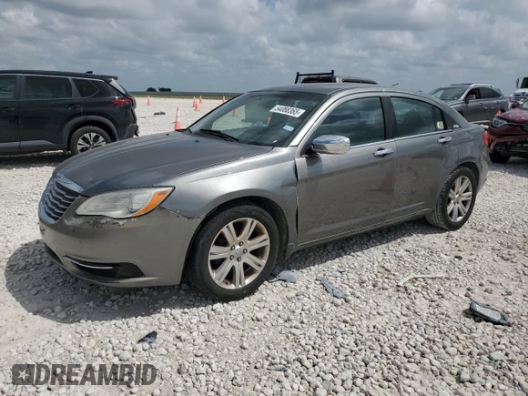 2013 Chrysler 200 LX with VIN 1C3CCBABXDN622554, listed as a Copart auction lot 54088365 with 153,391 mi miles and Clean Title. Bid and sale history available at carsss.com. Image 1.