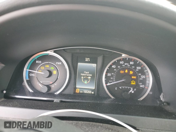 2015 Toyota Camry LE with VIN 4T1BD1FKXFU160573, listed as a Copart auction lot 88470675 with 100,269 mi miles and Salvage Title. Bid and sale history available at DreamBid. Image 9.