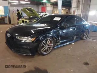 2016 Audi S6 Premium Plus with VIN WAUF2AFCXGN094264, listed as a IAAI auction lot 41627767 with 98,757 mi miles. Bid and sale history available at carsss.com. Image 2.