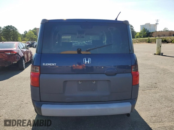 2003 Honda Element EX with VIN 5J6YH28503L017370, listed as a Copart auction lot 60040825 with 239,941 mi miles and Clean title. Bid and sale history available at DreamBid. Image 6.