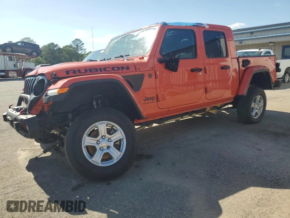 2023 Jeep Gladiator Rubicon FarOut z VIN 1C6JJTBM8PL587129, wystawiony jako Copart lot #53805935 z przebiegiem 46 790 mil mil oraz Szkoda całkowita • Salvage title. Historia ofert i sprzedaży dostępna na DreamBid. Obrazek 1.