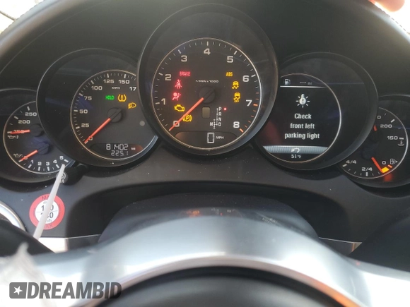 2016 Porsche Cayenne with VIN WP1AA2A26GKA15645, listed as a Copart auction lot 48148415 with 81,402 mi miles and Salvage Title. Bid and sale history available at carsss.com. Image 9.