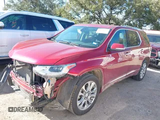 2021 Chevrolet Traverse Premier with VIN 1GNERKKW2MJ187256, listed as a IAAI auction lot 41678725 with 104,245 mi miles. Bid and sale history available at carsss.com. Image 18.