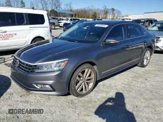 2018 Volkswagen Passat SEL Premium z VIN 1VWCA7A3XJC011029, wystawiony jako Copart lot #86336634 z przebiegiem 91 048 mil mil oraz Szkoda całkowita • Salvage title. Historia ofert i sprzedaży dostępna na DreamBid. Obrazek 1.