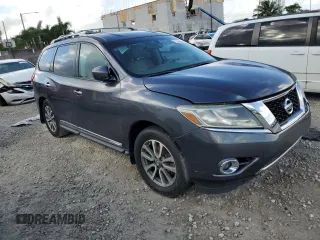 2014 Nissan Pathfinder SL with VIN 5N1AR2MNXEC665078, listed as a Copart auction lot 77375534 with 142,691 mi miles and Clean Title. Bid and sale history available at DreamBid. Image 4.