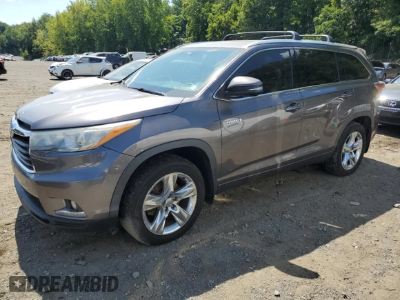 2015 Toyota Highlander Hybrid Limited with VIN 5TDDCRFH8FS009464, listed as a Copart auction lot 68091364 with 209,797 mi miles and Salvage Title. Bid and sale history available at carsss.com. Image 1.