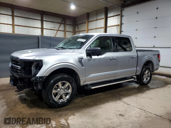 2024 Ford F-150 XLT with VIN 1FTFW3LD8RFA48252, listed as a Copart auction lot 51894425 with 46,217 mi miles and Clean Title. Bid and sale history available at carsss.com. Image 1.