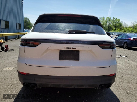 2022 Porsche Cayenne E-Hybrid Hybrid with VIN WP1AE2AY2NDA26913, listed as a Copart auction lot 58056945 with Not provided miles and Salvage title. Bid and sale history available at DreamBid. Image 6.