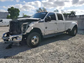 2015 Ford F-350 Lariat with VIN 1FT8W3DTXFEA10084, listed as a Copart auction lot 56049975 with Not provided miles and Salvage title. Bid and sale history available at DreamBid. Image 1.
