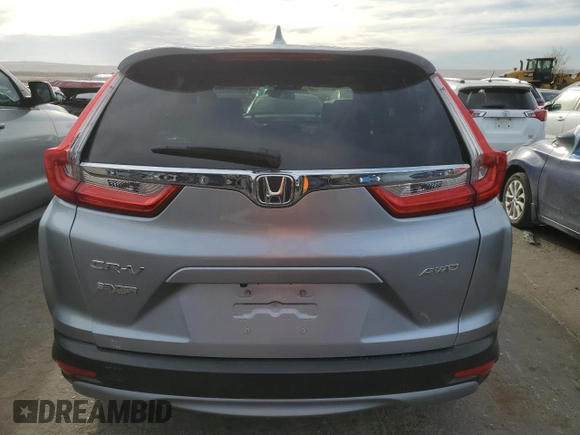 2019 Honda CR-V EX with VIN 7FARW2H55KE046580, listed as a Copart auction lot 48546415 with 53,147 mi miles and Salvage Title. Bid and sale history available at carsss.com. Image 6.