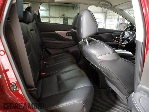 2021 Nissan Murano SL with VIN 5N1AZ2CS6MC127547, listed as a Copart auction lot 51979505 with 42,148 mi miles and Salvage Title. Bid and sale history available at DreamBid. Image 11.