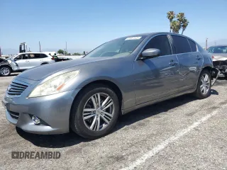 2011 Infiniti G25 with VIN JN1DV6AP5BM600884, listed as a Copart auction lot 63867505 with 213,130 mi miles and Salvage title. Bid and sale history available at DreamBid. Image 1.