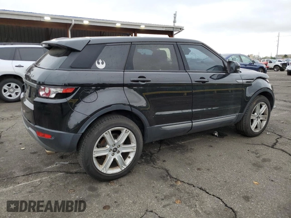 2013 Land Rover Range Rover Evoque Pure Premium with VIN SALVR2BG5DH838526, listed as a Copart auction lot 54393725 with 109,405 mi miles and Salvage title. Bid and sale history available at DreamBid. Image 3.