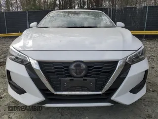 2022 Nissan Sentra SV with VIN 3N1AB8CV0NY287652, listed as a Copart auction lot 50783985 with 77,033 mi miles and Salvage Title. Bid and sale history available at carsss.com. Image 5.