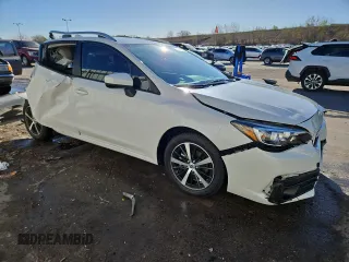 2022 Subaru Impreza Premium z VIN 4S3GTAV69N3708472, wystawiony jako Copart lot #53492235 z przebiegiem 35 073 mil mil oraz Szkoda całkowita • Salvage title. Historia ofert i sprzedaży dostępna na DreamBid. Obrazek 4.