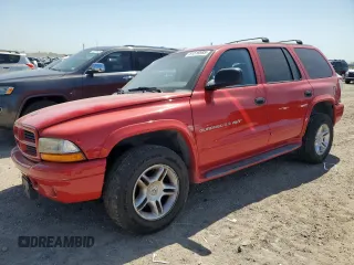 2001 Dodge Durango with VIN 1B4HS28Z91F612687, listed as a Copart auction lot 51518585 with 232,425 mi miles and Salvage Title. Bid and sale history available at carsss.com. Image 1.