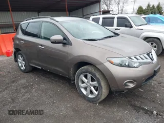 2009 Nissan Murano S with VIN JN8AZ18W49W137983, listed as a IAAI auction lot 41834147 with 172,312 mi miles. Bid and sale history available at carsss.com. Image 1.