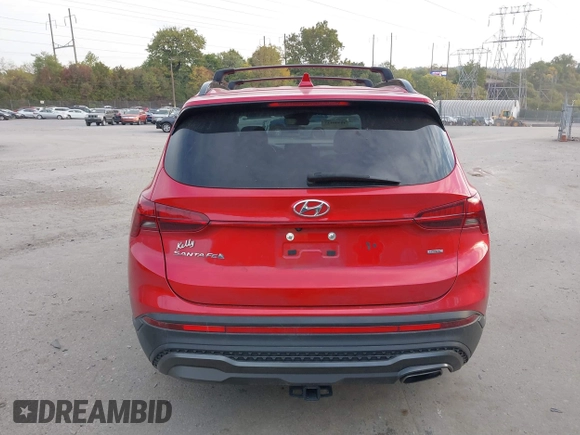 2022 Hyundai Santa Fe XRT with VIN 5NMS6DAJ9NH385619, listed as a IAAI auction lot 40580137 with 92,750 mi miles. Bid and sale history available at carsss.com. Image 16.