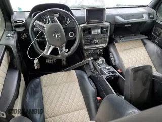 2016 Mercedes-Benz G-Class G 63 AMG with VIN WDCYC7DF4GX245106, listed as a Copart auction lot 76056834 with 0 mi miles and Non Repairable. Bid and sale history available at carsss.com. Image 8.