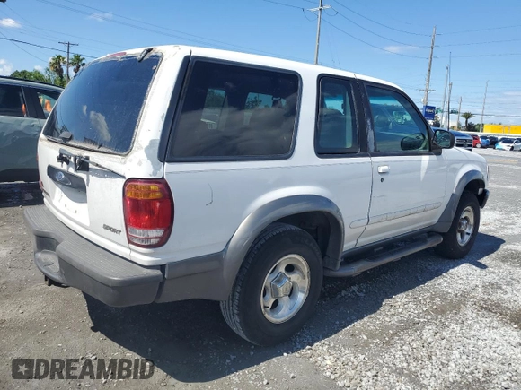 1998 Ford Explorer Sport with VIN 1FMYU22X9WUC05410, listed as a Copart auction lot 56376265 with 251,401 mi miles and Salvage title. Bid and sale history available at DreamBid. Image 3.