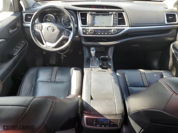 2019 Toyota Highlander SE with VIN 5TDJZRFH3KS964295, listed as a Copart auction lot 51989065 with 97,222 mi miles and Salvage Title. Bid and sale history available at carsss.com. Image 8.