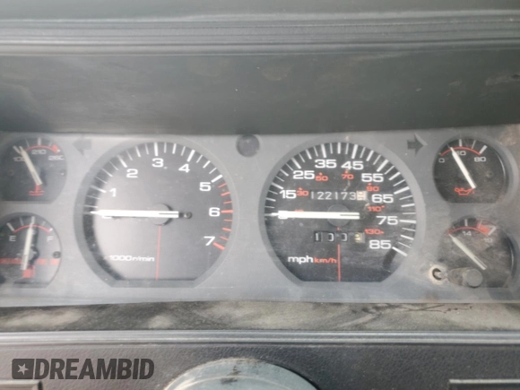 1993 Jeep Cherokee Sport with VIN 1J4FJ67S6PL580133, listed as a Copart auction lot 43230005 with 122,173 mi miles and Salvage Title. Bid and sale history available at carsss.com. Image 9.