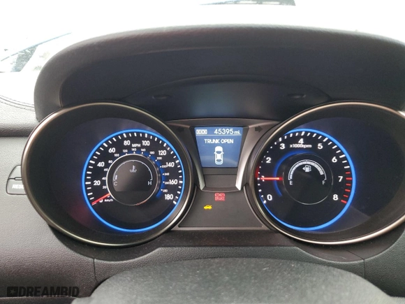2015 Hyundai Genesis Coupe 3.8L Ultimate with VIN KMHHU6KJ1FU122069, listed as a Copart auction lot 43447475 with 45,395 mi miles and Salvage Title. Bid and sale history available at carsss.com. Image 9.