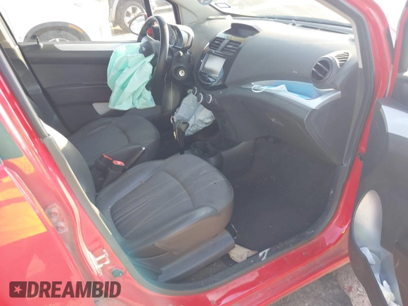 2014 Chevrolet Spark LT with VIN KL8CD6S93EC567611, listed as a IAAI auction lot 41871911 with 165,286 mi miles. Bid and sale history available at carsss.com. Image 5.