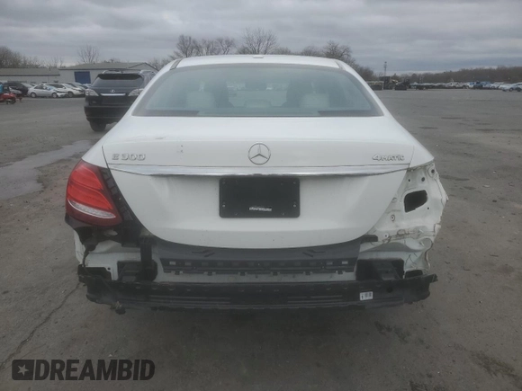 2019 Mercedes-Benz E-Class E 300 with VIN WDDZF4KBXKA545878, listed as a Copart auction lot 48755465 with 32,344 mi miles and Salvage Title. Bid and sale history available at carsss.com. Image 6.