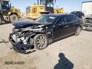 2007 Lexus LS 460 L with VIN JTHGL46FX75011432, listed as a Copart auction lot 42060325 with 137,954 mi miles and Salvage Title. Bid and sale history available at DreamBid. Image 1.