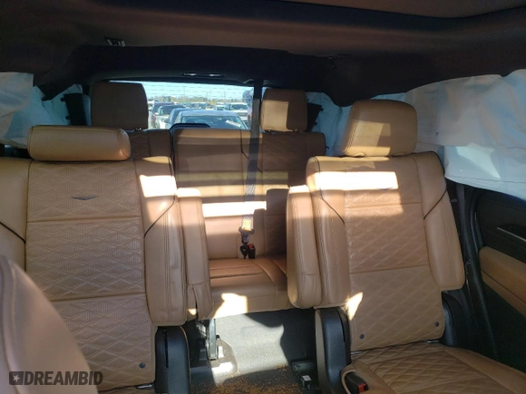 2022 Cadillac Escalade Premium Luxury with VIN 1GYS3CKL1NR172334, listed as a Copart auction lot 87058984 with 0 mi miles and Salvage Title. Bid and sale history available at carsss.com. Image 10.
