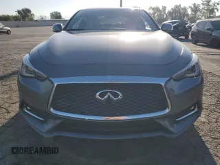 2018 Infiniti Q60 Luxe with VIN JN1EV7EL8JM390331, listed as a Copart auction lot 57862095 with 54,676 mi miles and Salvage title. Bid and sale history available at DreamBid. Image 5.