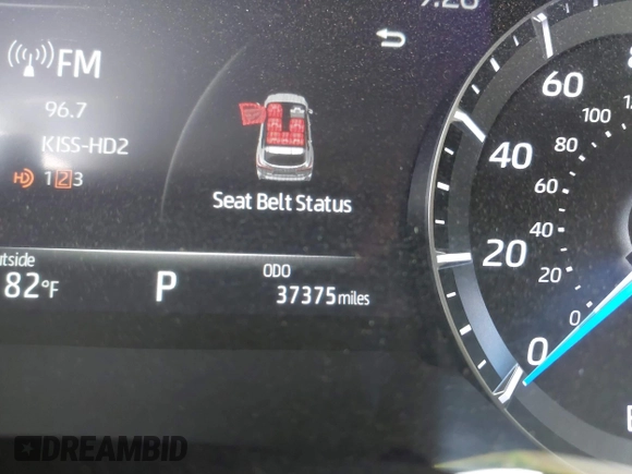 2020 Toyota Highlander Hybrid Limited with VIN 5TDYARAH3LS002884, listed as a IAAI auction lot 42457742 with 37,375 mi miles and . Bid and sale history available at DreamBid. Image 15.