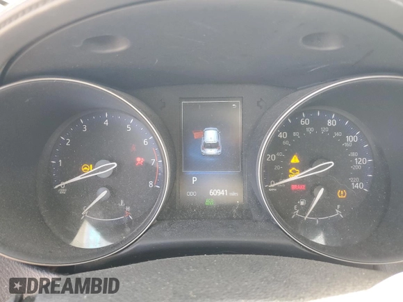 2018 Toyota C-HR XLE with VIN JTNKHMBX9J1011251, listed as a Copart auction lot 71813564 with 60,941 mi miles and Salvage Title. Bid and sale history available at carsss.com. Image 9.