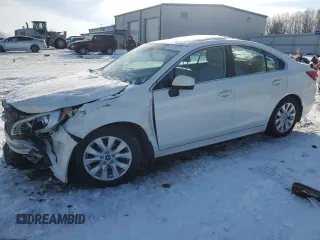 2016 Subaru Legacy 2.5i Premium with VIN 4S3BNBC6XG3008752, listed as a Copart auction lot 46098775 with 0 mi miles and Salvage Title. Bid and sale history available at carsss.com. Image 1.