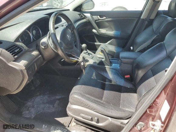 2009 Acura TSX with VIN JH4CU26619C018123, listed as a Copart auction lot 49952025 with 158,711 mi miles and Salvage Title. Bid and sale history available at carsss.com. Image 7.