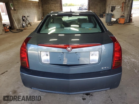 2006 Cadillac CTS with VIN 1G6DM57T660150189, listed as a Copart auction lot 74326374 with 0 mi miles and Salvage Title. Bid and sale history available at carsss.com. Image 6.