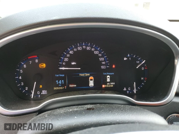 2016 Cadillac SRX Luxury Collection with VIN 3GYFNEE33GS549569, listed as a Copart auction lot 59719935 with 305,357 mi miles and Clean title. Bid and sale history available at DreamBid. Image 9.
